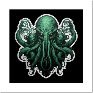 Cthulhu dark Posters and Art